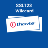 Thawte SSL123 Wildcard